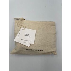 Monica Vinader Jewellery Cleaning Kit Cleaning Solution, Cloth & Brush - NWT